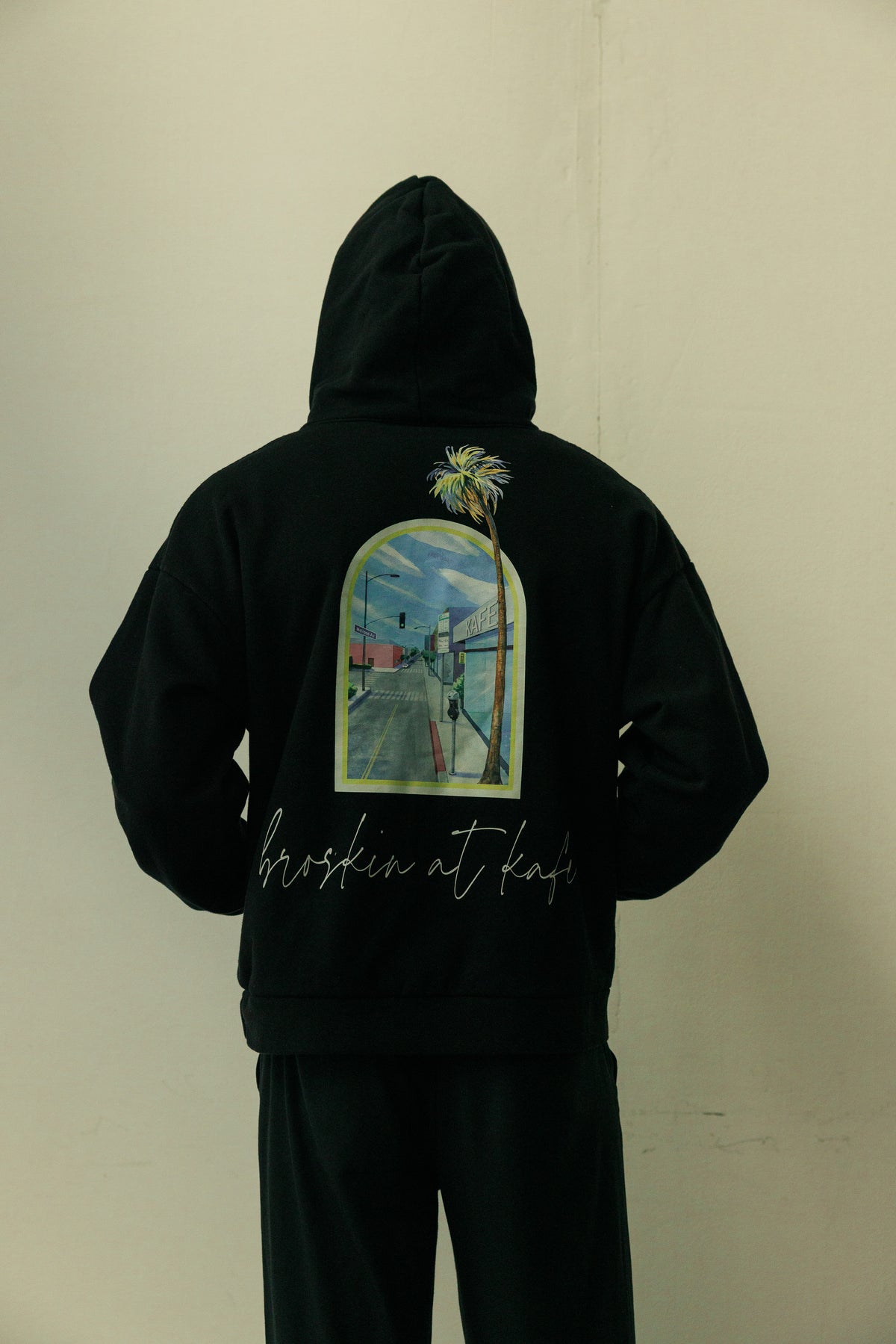 BROSKIN AT KAFE HOODIE