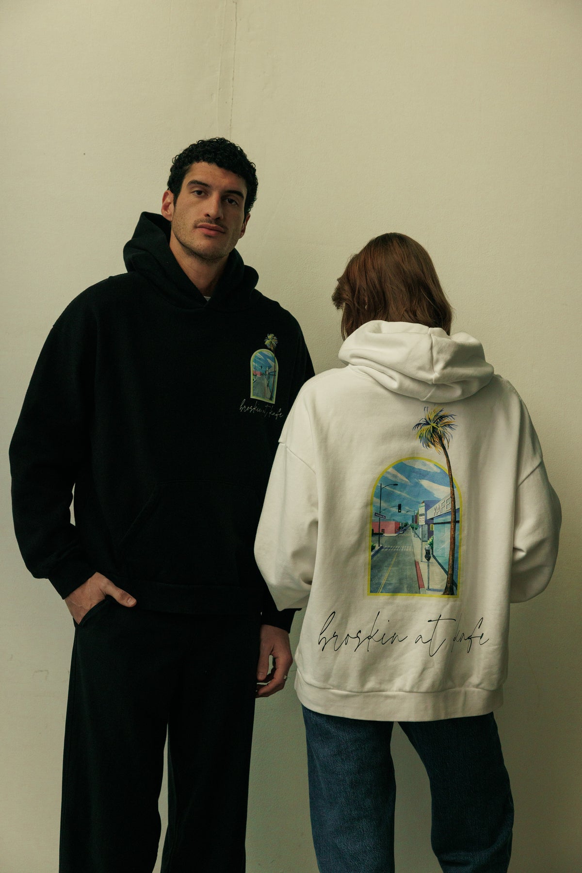 BROSKIN AT KAFE HOODIE